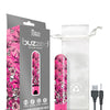 Buzzed 3.5" Rechargeable Bullet - Blazing Beauty Pink