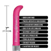 Buzzed 7" G-Spot Vibe  - Blazing Beauty Pink