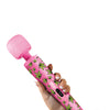 Stoner Vibes Wacky Weed Wand Massager - Pink Kush