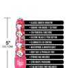 Pop Tease 5" Classic Vibe - Kiss Me Pink