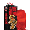 Naughty List Gift Satin Blindfold Wrist & Ankle Sash - Red