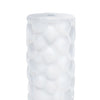 Pleasure Package Use w/Caution Tight Textured Stroker - White