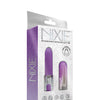 Nixie Smooch Rechargeable Lipstick Vibrator - Purple Ombre