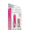 Nixie Smooch Rechargeable Lipstick Vibrator - Pink Ombre