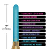 Nixie Mystic Wave Satin Classic Vibe - 10 Function Aquamarine
