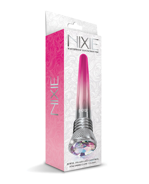Nixie Waterproof Classic Vibe  - 10 Function Pink Ombre Glow