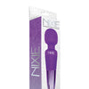 Nixie Rechargeable Wand Massager - Purple Ombre Metallic