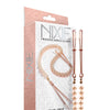 Nixie Pearl Drop Tweezer Nipple Clamps - Rose Gold
