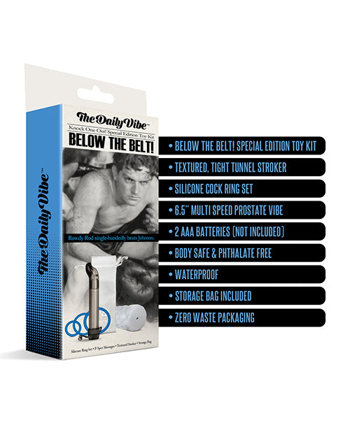 The Daily Vibe Below the Belt Kit - Black