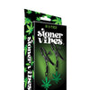 Stoner Vibes Glow in the Dark Adjustable Nipple Clamps