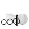 MSTR B8 Squeeze Vibrating Pussy Pack - Kit of 5 Clear