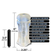 MSTR B8 Bum Rush Vibrating Ass Pack - Kit of 5 Clear