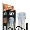 MSTR B8 Hand Cuff Vibrating Stroker Pack - Kit of 5 Clear