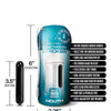Shower Stroker Vibrating Mouth - Clear