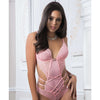 Lace Mask & Teddy Sweet Pink O/S