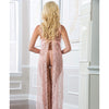 Sheer Laced Night Gown Sweet Pink O/S