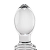 Gender X Crystal Ball Plug w/Suction Cup - Clear