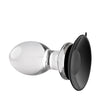 Gender X Crystal Ball Plug w/Suction Cup - Clear