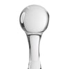 Gender X The Baller  Glass Plug - Clear
