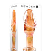 Gender X Just the Tip Glass Plug - Multi Color