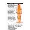 Gender X Just the Tip Glass Plug - Multi Color