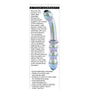 Gender X Lustrous Galaxy Wand Dual Ended Glass Massager - Green