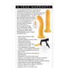 Gender X Sweet Embrace Dual Motor Strap On Vibe w/Harness - Yellow