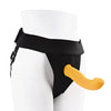 Gender X Sweet Embrace Dual Motor Strap On Vibe w/Harness - Yellow