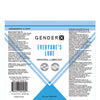 Gender X Flavored Lube - 4 oz Everyone's