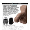 Gender X 4" Silicone Packer - Dark