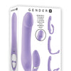 Gender X Orgasmic Orchid Posable Vibrator - Purple