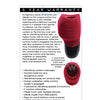 Gender X Body Kisses Vibrating Suction Massager - Red/Black