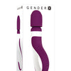 Gender X Handle It Wand - Purple/White