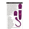 Gender X Handle It Wand - Purple/White