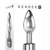 Gender X Rockin Metal Plug - Chrome