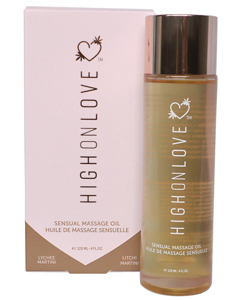 High On Love Hemp Massage Oil - 3 Scents