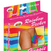 Rainbow Pecker Huggie Sock