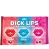 Dicklips Edible Gummy Cock Rings - Asst. Flavors Pack of 3