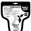 Wet Dreams Triple Play Anal Plug - Black