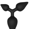 Wet Dreams Triple Play Anal Plug - Black