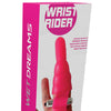 Wet Dreams Wrist Rider Finger Play Sleeve w/ Wrist Strap - Blue