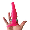 Wet Dreams Wrist Rider Finger Play Sleeve w/ Wrist Strap - Blue