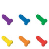 Rainbow Pecker Shape Candies in Tin-Carded