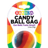 Rainbow Candy Ball Gag - Strawberry