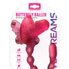 Wet Dreams Butterfly Baller Sex Harness w/Dildo - Pink