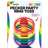 Rainbow Pecker Party Ring Toss