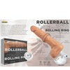 Rollerball Dildo w/Suction Cup
