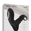 Bliss Shaft Rider Vibrating Cock Ring Sleeve - Black