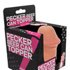 Pecker Beer Can Topper
