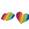 Nipplious Rainbow Nipple Pasties - Pack of 2 (Heart & Lips)
